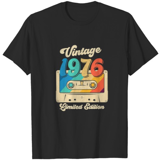 Cassette Tape 1976 46Th Limited Edition 46 Year Ol T-shirt