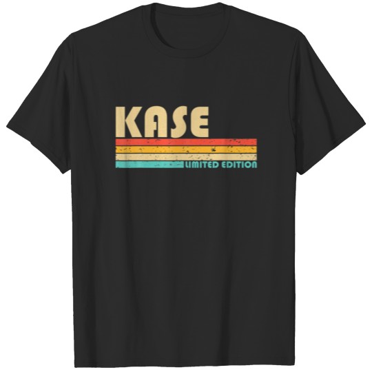 Discover KASE Name Personalized Funny Retro Vintage Birthda T-shirt