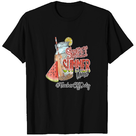 Sweet Summer Time Happy Last Day Of School Teacher T-shirt