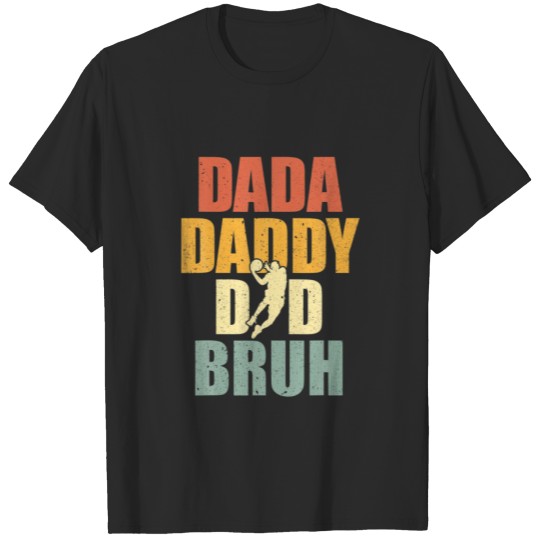 Discover Dada Daddy Dad Bruh Basketball Dad Sport Funny Fat T-shirt
