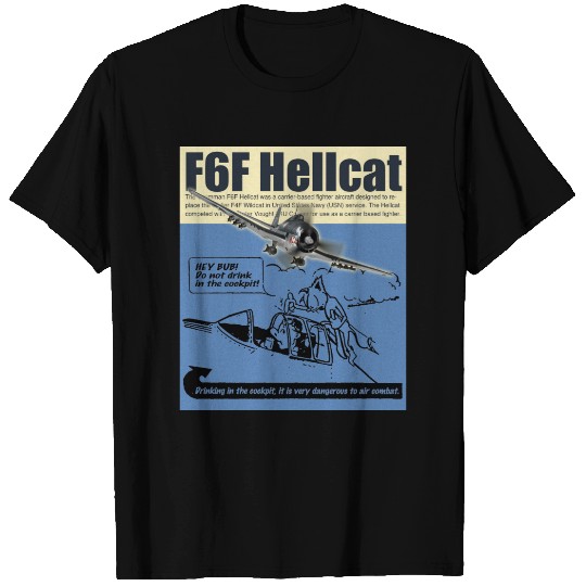Aviation Art  “F6F Hellcat" T-shirt