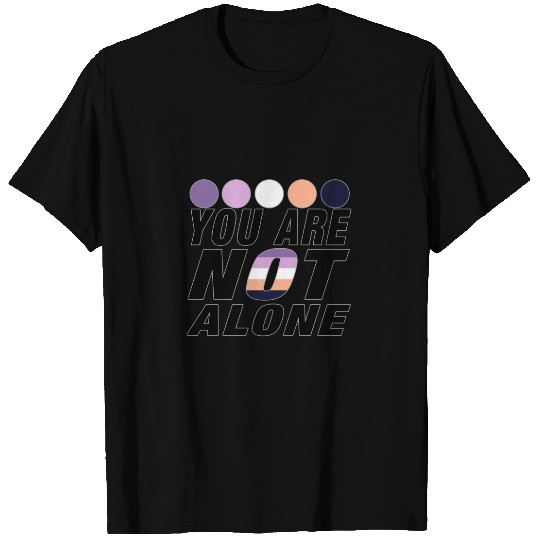 You are not alone - Biromantic Pride Sleeveless T-shirt
