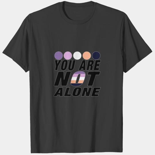 You are not alone - Biromantic Pride Sleeveless T-shirt
