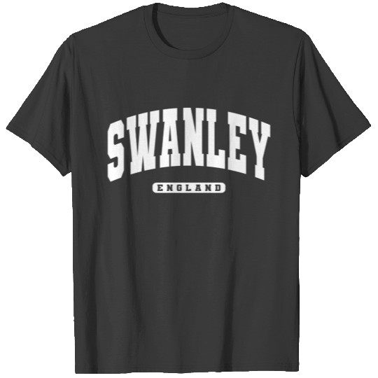Swanley England Varsity College Style Sweat T-shirt