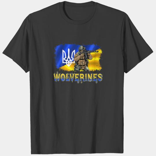 Wolverines Support Ukraine T-shirt