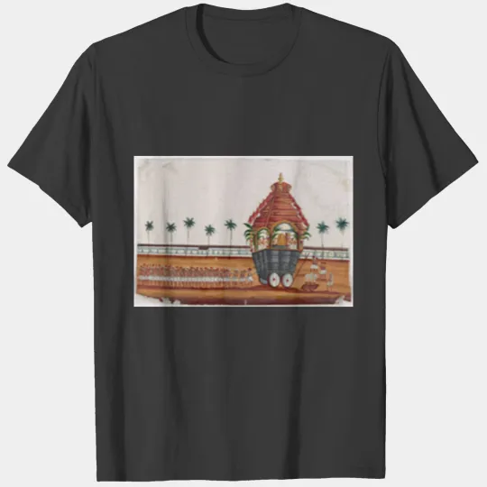 Chariot festival procession. polo T-shirt
