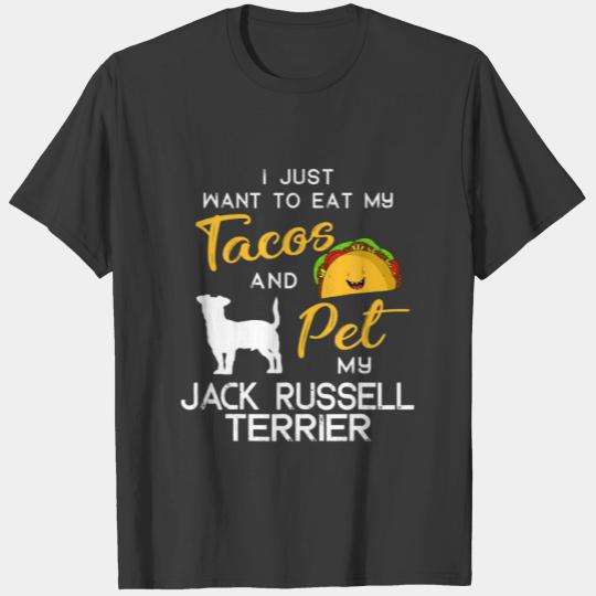 Jack Russell Dog Tacos Lover Owner Christmas Birth T-shirt
