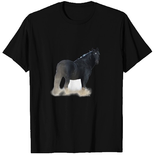 Wild Black Stallion Voodoo T-shirt