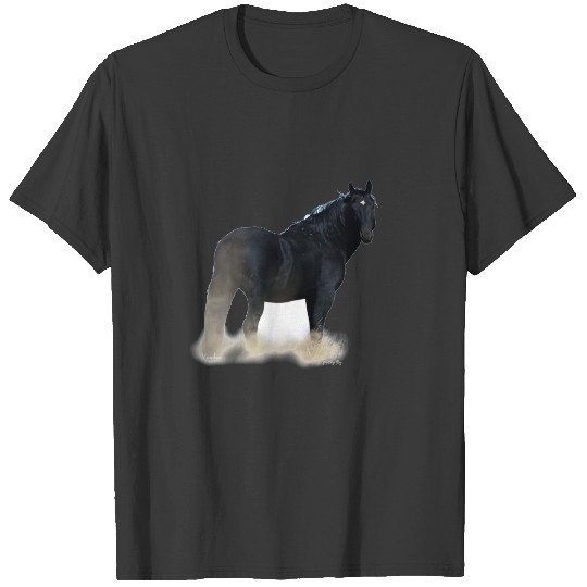 Wild Black Stallion Voodoo T-shirt