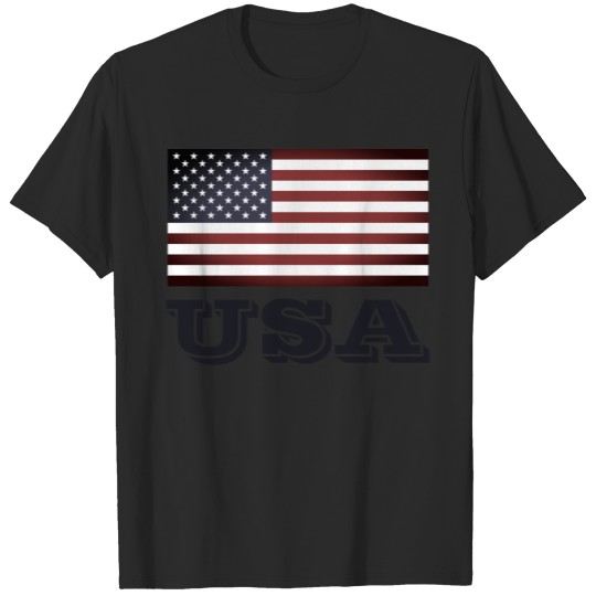 Patriotic US flag kids pullover  with pocket T-shirt