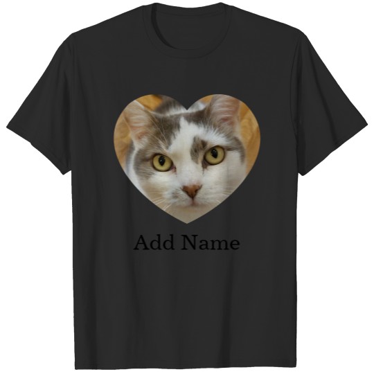 Discover Custom Pet Family Photo Name Personalized T-shirt