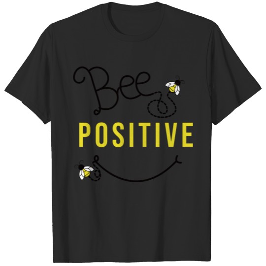 Discover Bee positive Short Sleeve T T-shirt