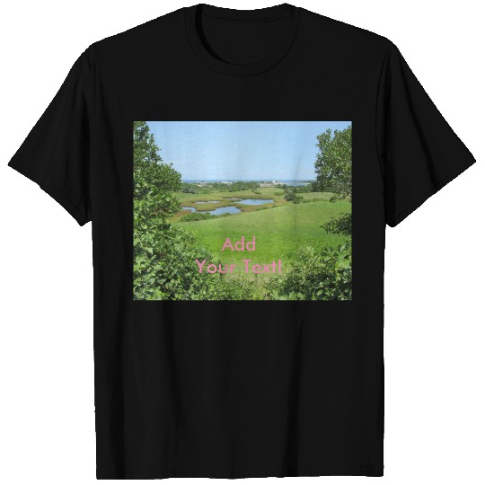 Block Island Champlin Road Meadow T-shirt