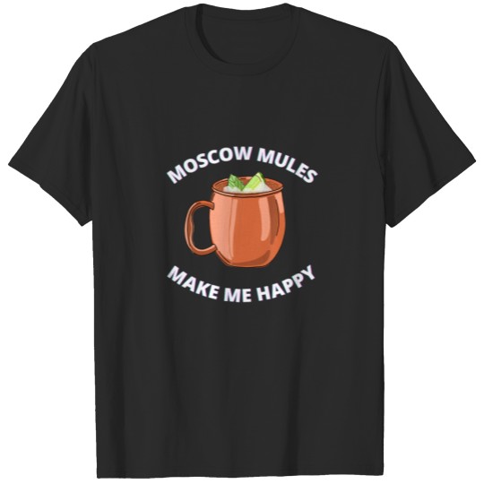 Discover Moscow Mule Mug Summer Alcohol Drink Beach Women M T-shirt