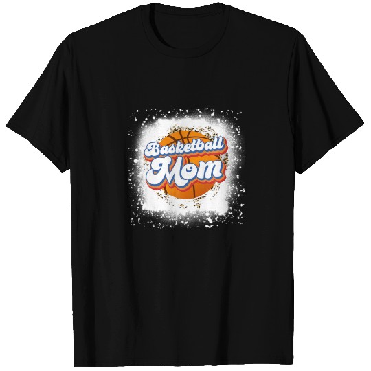 Funny Bleached Basketball Game Day Vibes Basketbal T-shirt