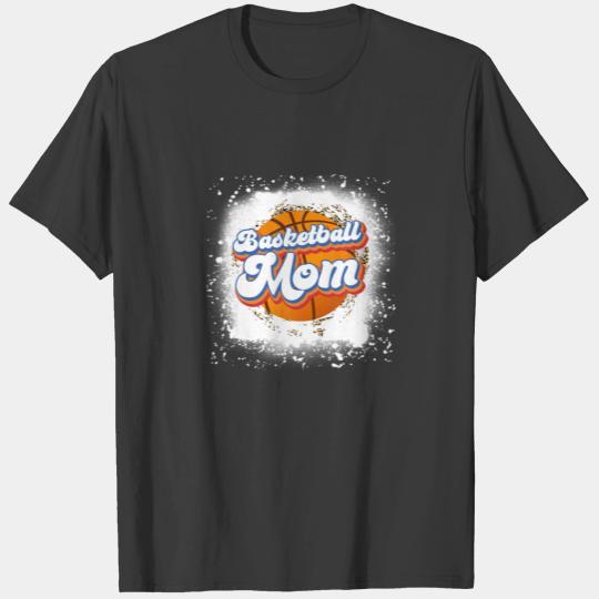 Funny Bleached Basketball Game Day Vibes Basketbal T-shirt
