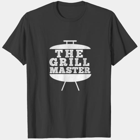 The Grill Master BBQ Chef Smoked Meats Beef Pork F T-shirt