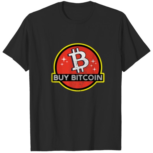 Discover Buy Bitcoin BTC Cryptocurrency Crypto Vintage T-shirt