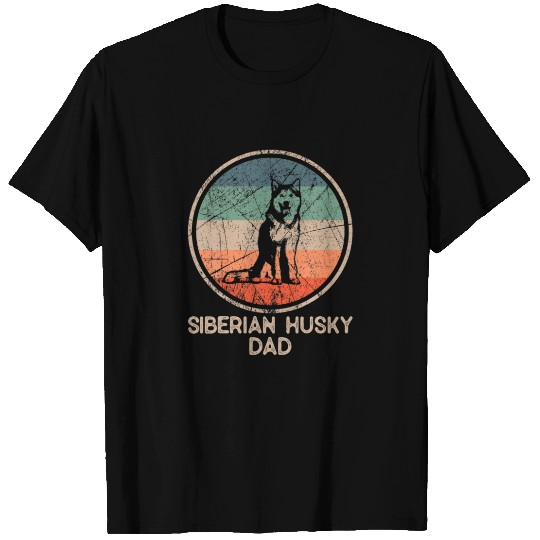 Siberian Husky Dog - Vintage Siberian Husky T-shirt