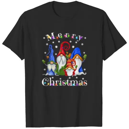 Gnome Christmas Pajamas - Garden Gnome Merry Chris T-shirt