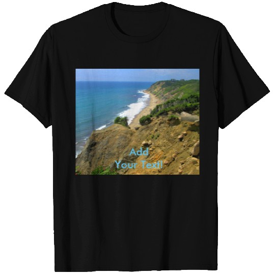 Mohegan Bluffs Block Island 2 T-shirt