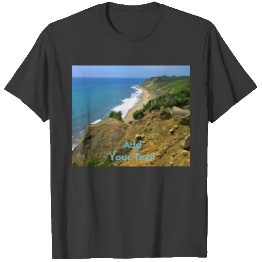 Mohegan Bluffs Block Island 2 T-shirt