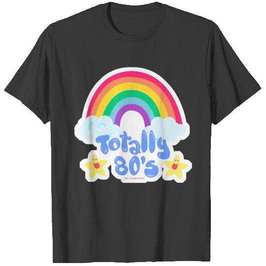 Totally 80s rainbow T-shirt