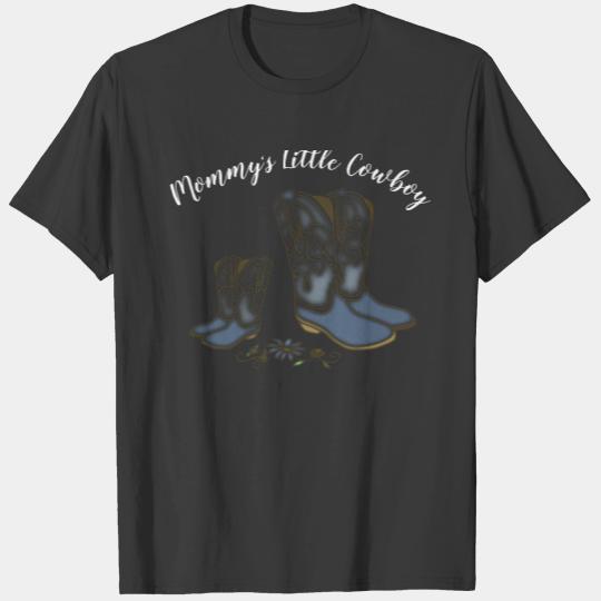 Cowboy Baby Shower Country Western Blue Boy T-shirt