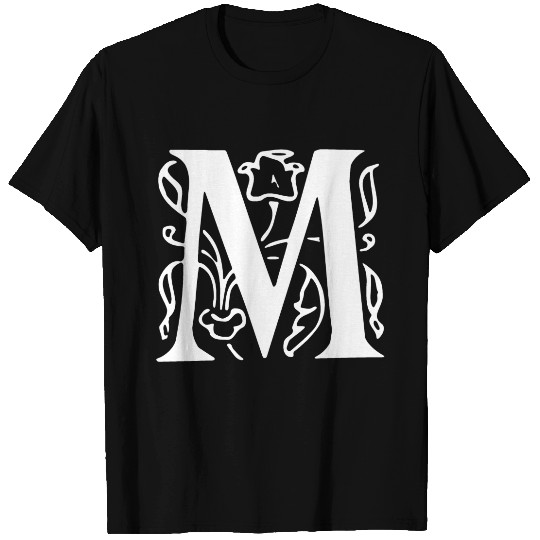Fancy Letter M T-shirt