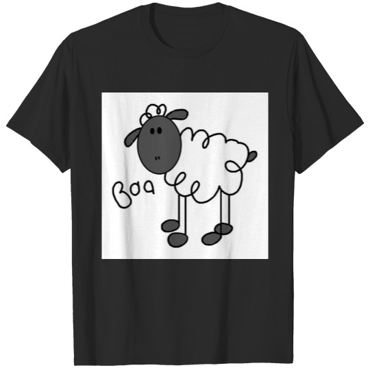 Discover Sheep Says Baa Ts and Gifts T-shirt