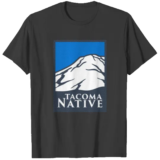 Allin Gray "TACOMA NATIVE MT. RAINIER" T-shirt