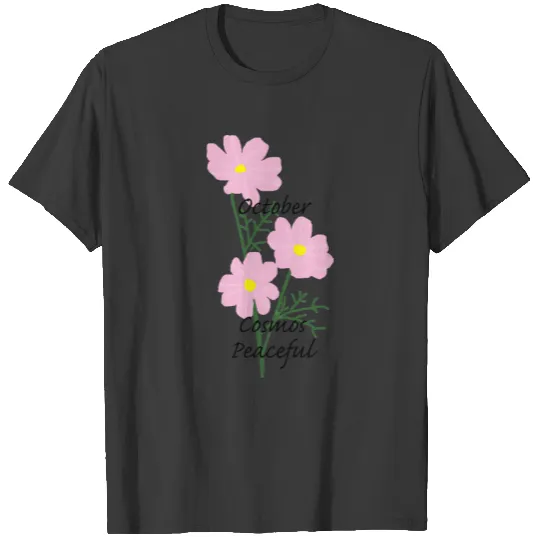Oct Cosmos Peaceful T-shirt