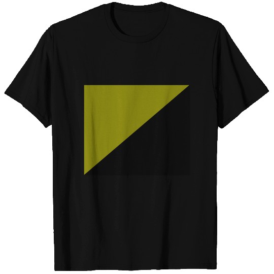 Yellow & Black Anarcho Capitalism Flag T-shirt