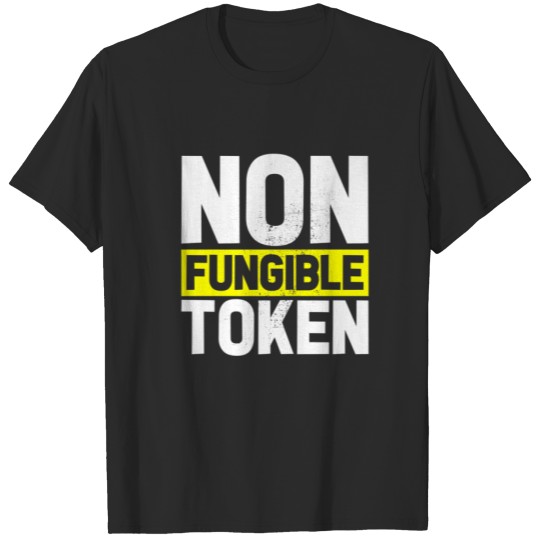 Discover Non Fungible Token Bitcoin BTC Cryptocurrency Cryp T-shirt