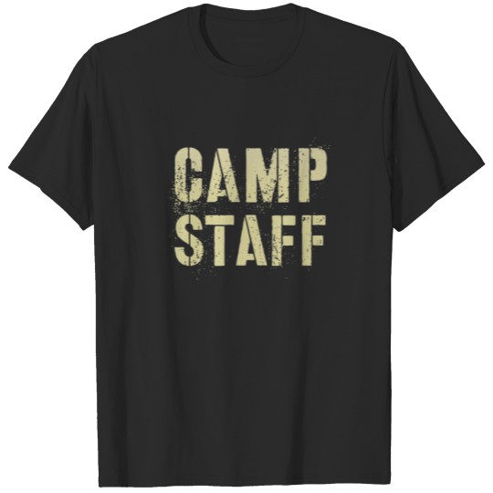 Discover Vintage CAMP STAFF Host Summer Counselor Teacher M T-shirt