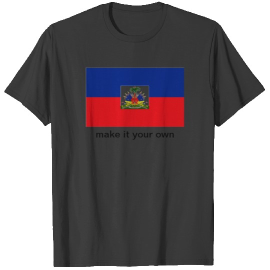 Haiti flag t T-shirt
