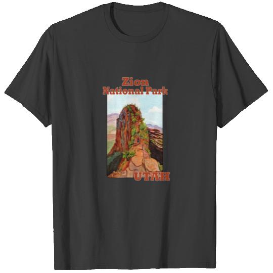 Angels Landing, Zion National Park Utah T-shirt