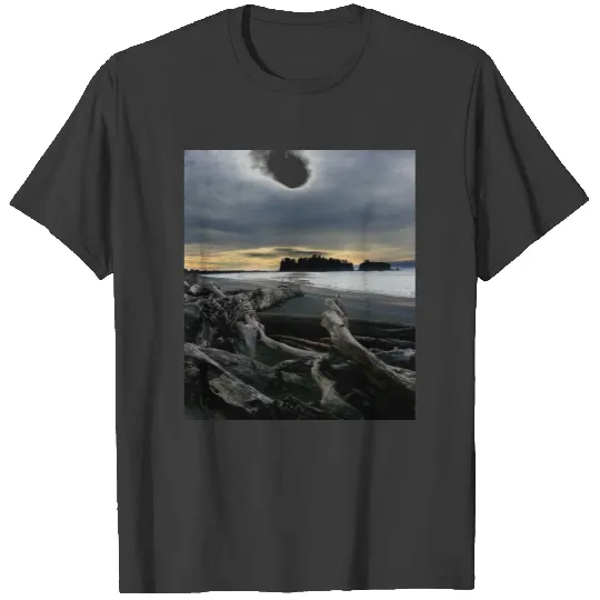 Sunset at Ruby Beach Olympic National Park T-shirt