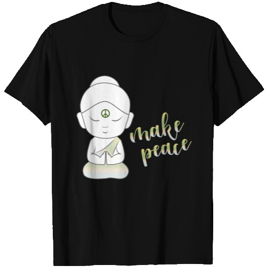 Little Buddha spreading peace T-shirt