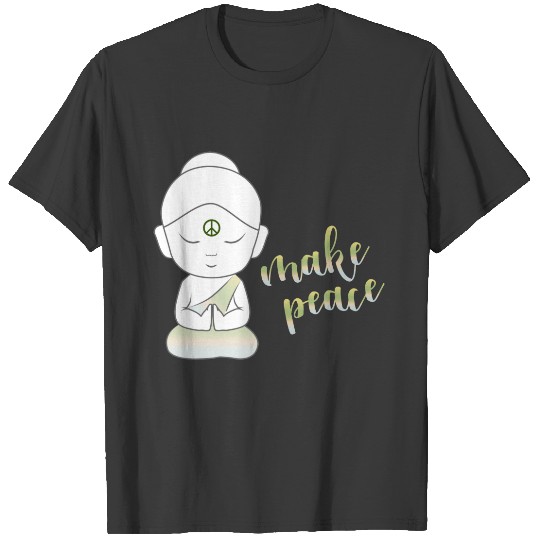 Little Buddha spreading peace T-shirt