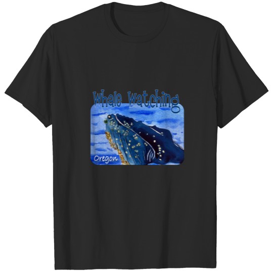 Whale Watching, Oregon Coast T-shirt
