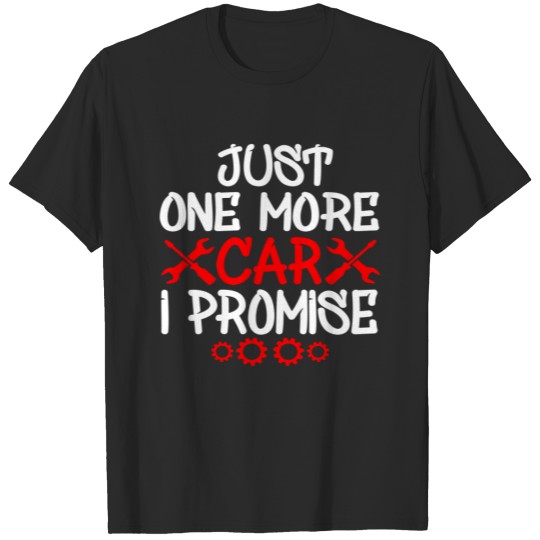 Discover Just One More Car I Promise Polo T-shirt