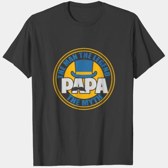 The Man The Legend Papa The Myth T-shirt