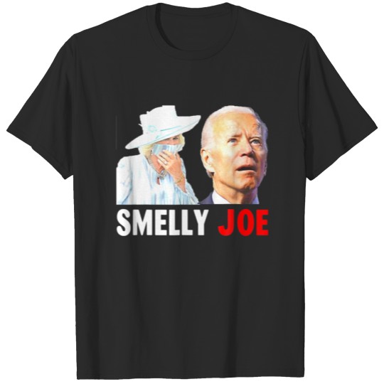 Smelly Joe Biden Camilla Funny Fart T-shirt