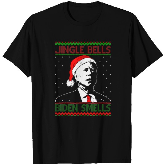 Santa Biden Jingle Bells Biden Smells T-shirt