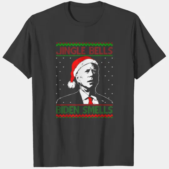 Santa Biden Jingle Bells Biden Smells T-shirt