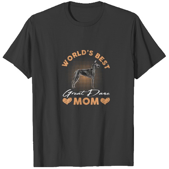World's Best Great Dane Mom Dog Funny T-shirt