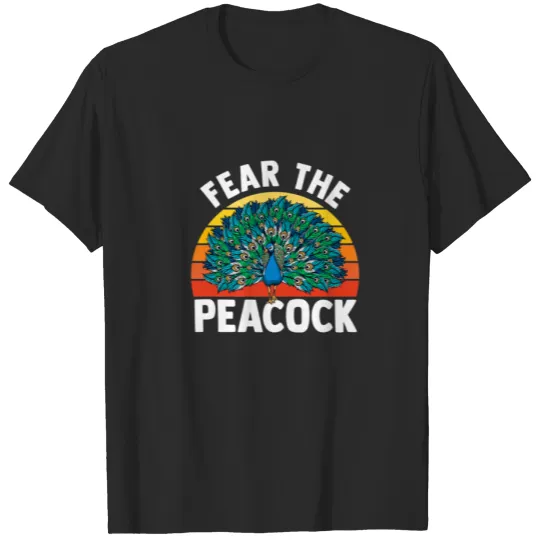 Funny Zookeeper Professional Ornithologist Peacock T-shirt