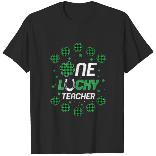 St. Patricks Day One Teacher Lucky Irish Pre-K Tea T-shirt