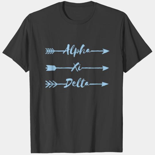 Alpha Xi Delta Arrow Sweat T-shirt